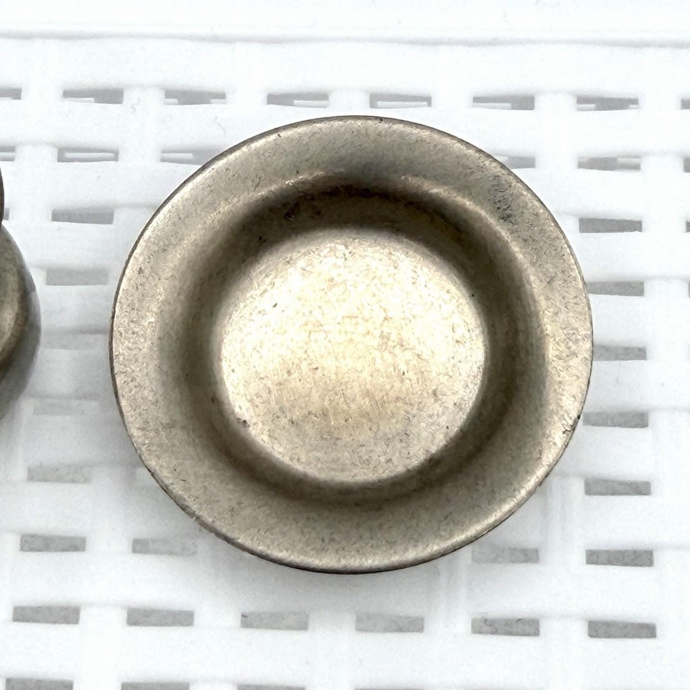 Vintage Mini Pewter & Silverplate Creamer Lot Trinkets Typesetter Case Smalls - Picture 6 of 16
